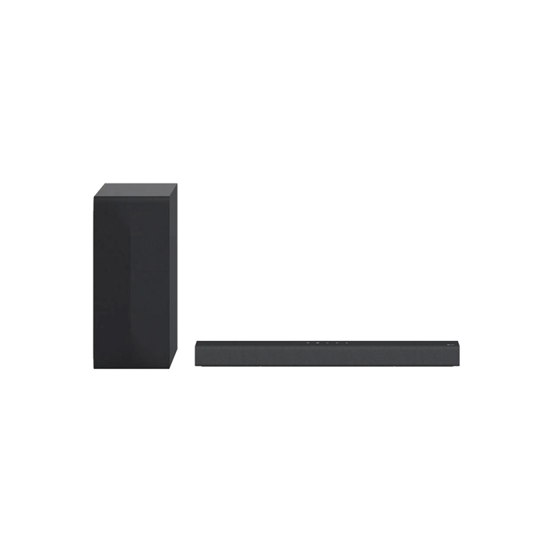 Picture of LG S40Q AI Sound Pro, HDMI ARC, Wow interface 300 W Bluetooth Soundbar  (Black, 2.1 Channel)